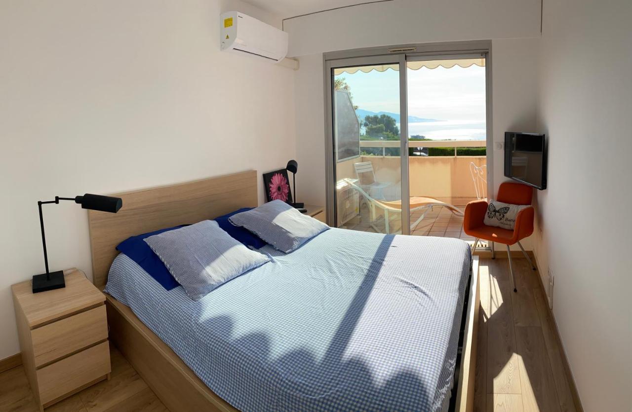 Superbe 2P vue mer, ensoleillé, piscine Roquebrune-Cap-Martin Exterior foto