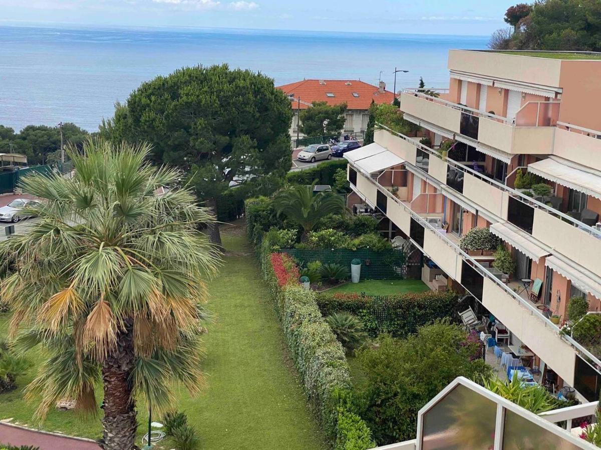 Superbe 2P vue mer, ensoleillé, piscine Roquebrune-Cap-Martin Exterior foto