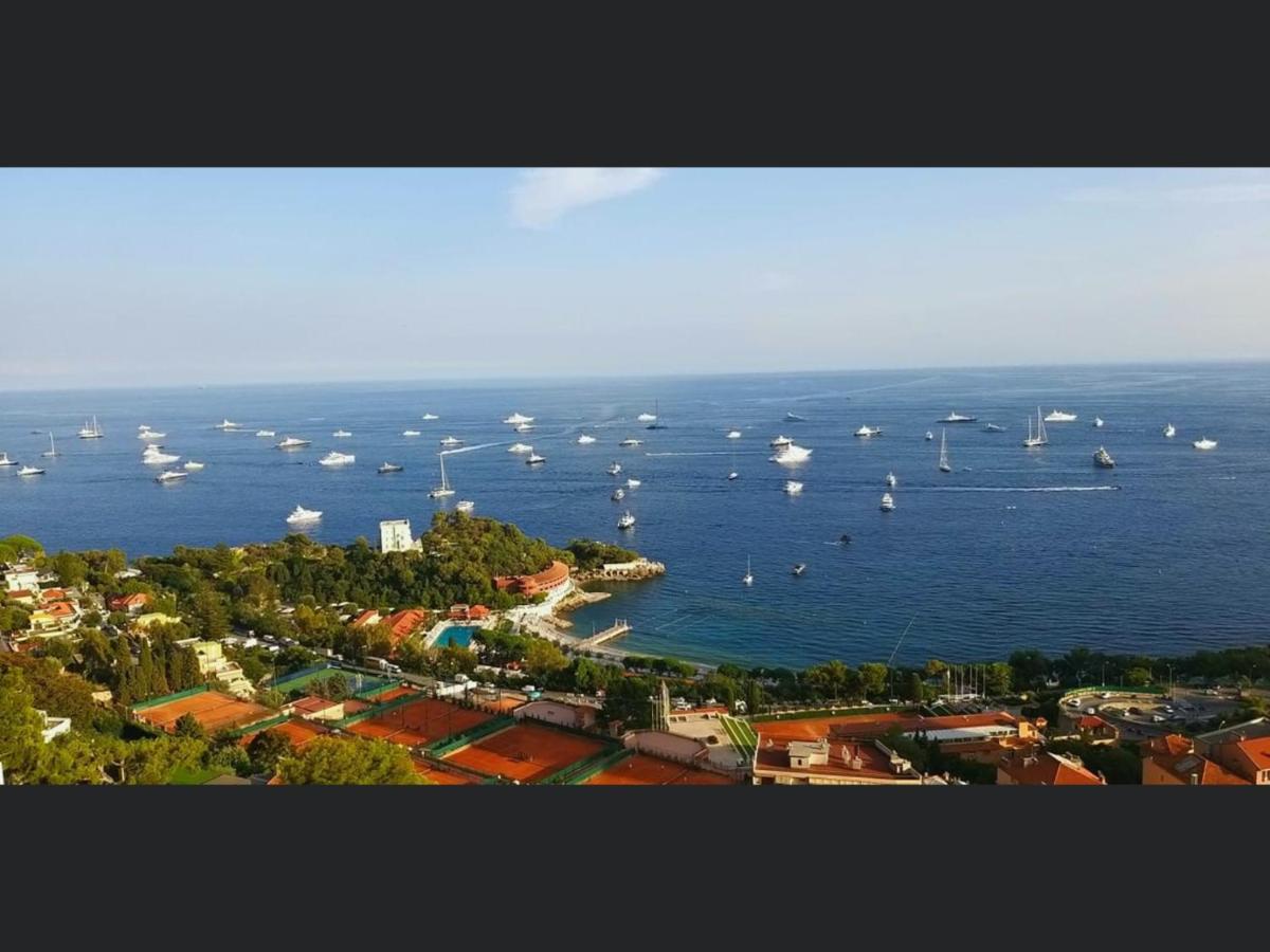 Superbe 2P vue mer, ensoleillé, piscine Roquebrune-Cap-Martin Exterior foto