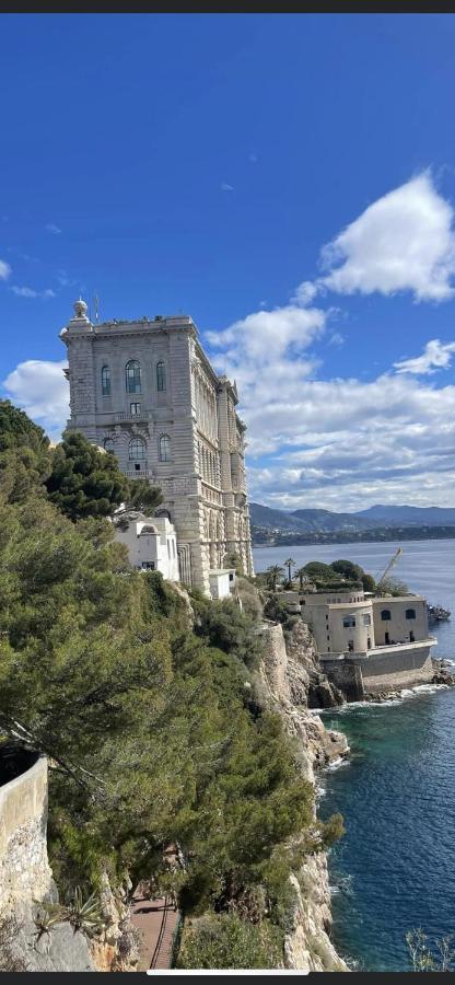 Superbe 2P vue mer, ensoleillé, piscine Roquebrune-Cap-Martin Exterior foto